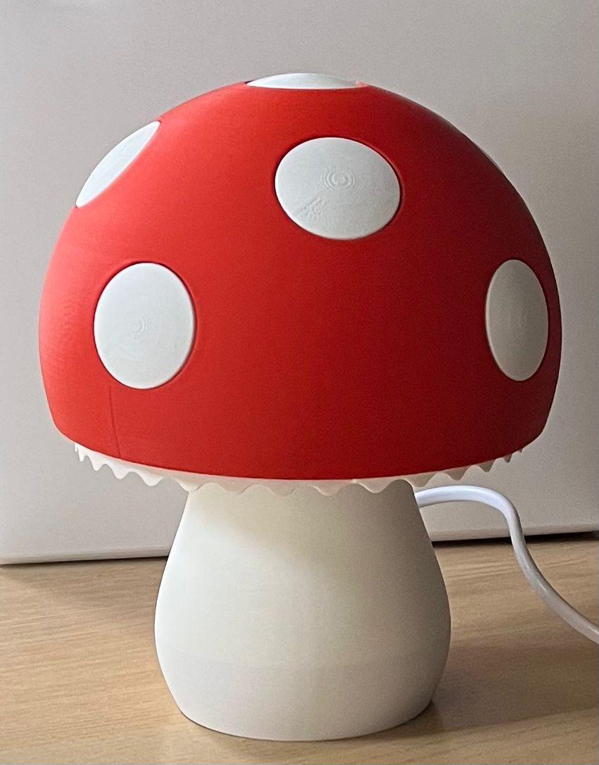 Lámpara Hongo Mario Bros