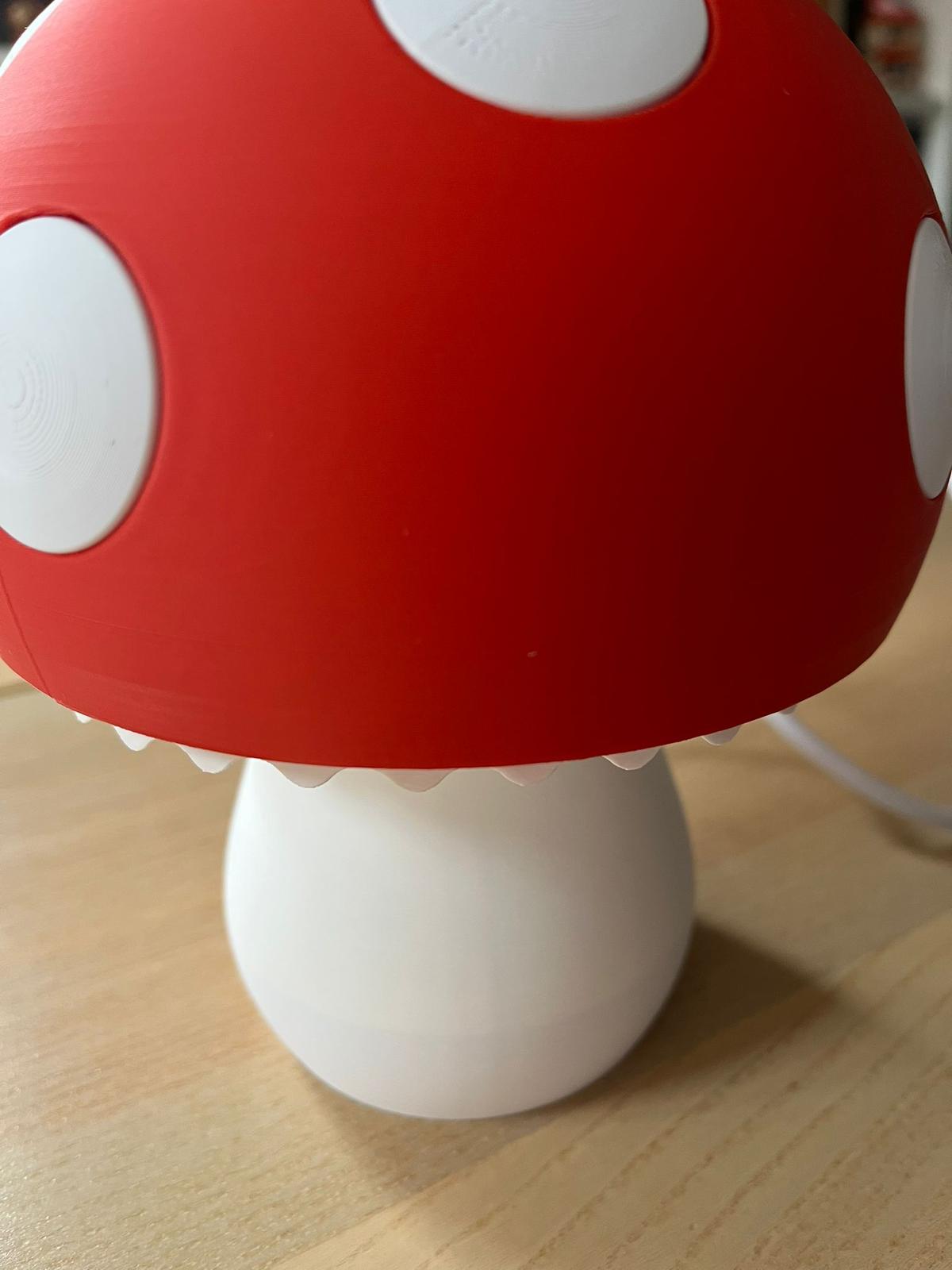 Lámpara Hongo Mario Bros