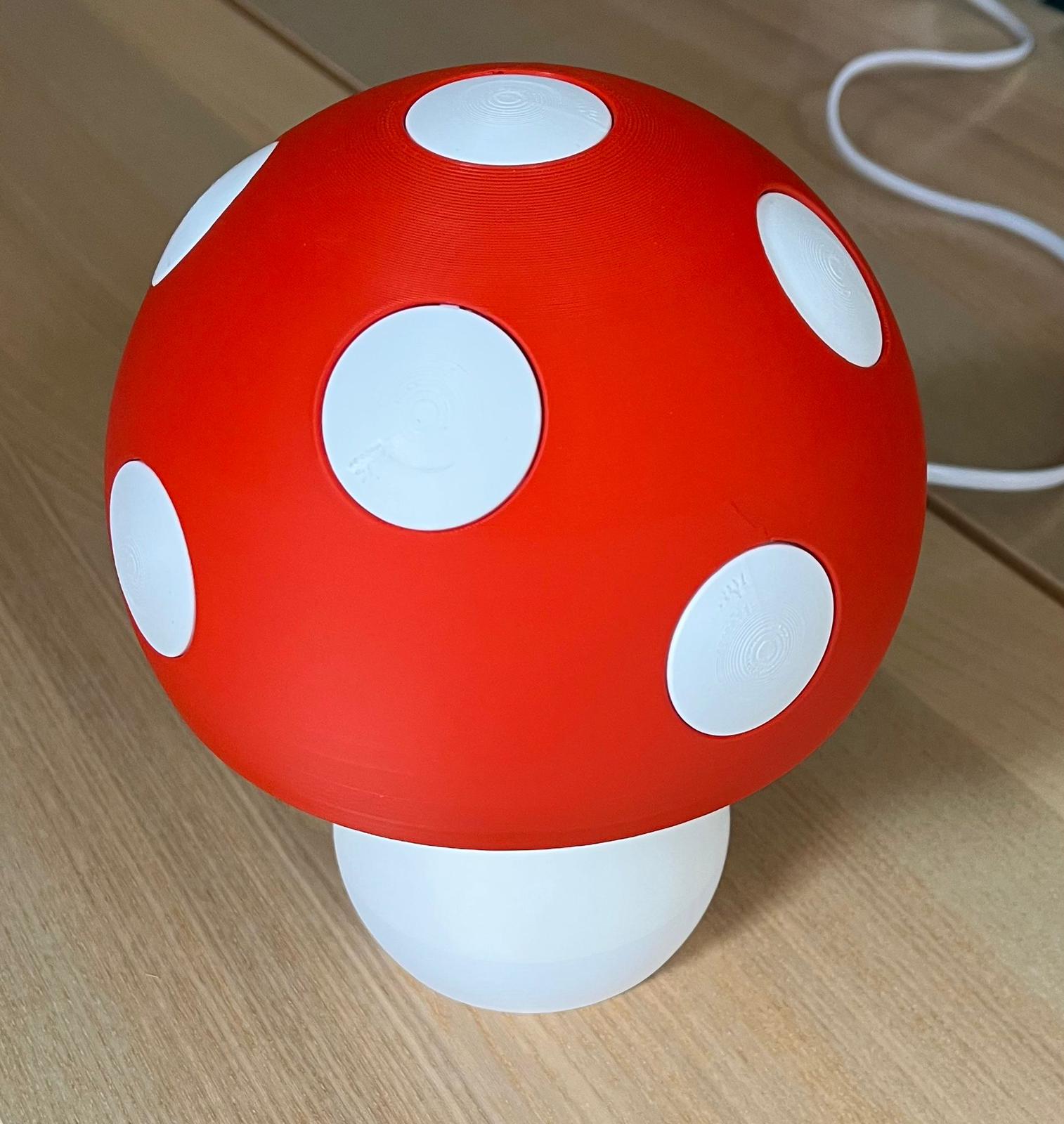 Lámpara Hongo Mario Bros