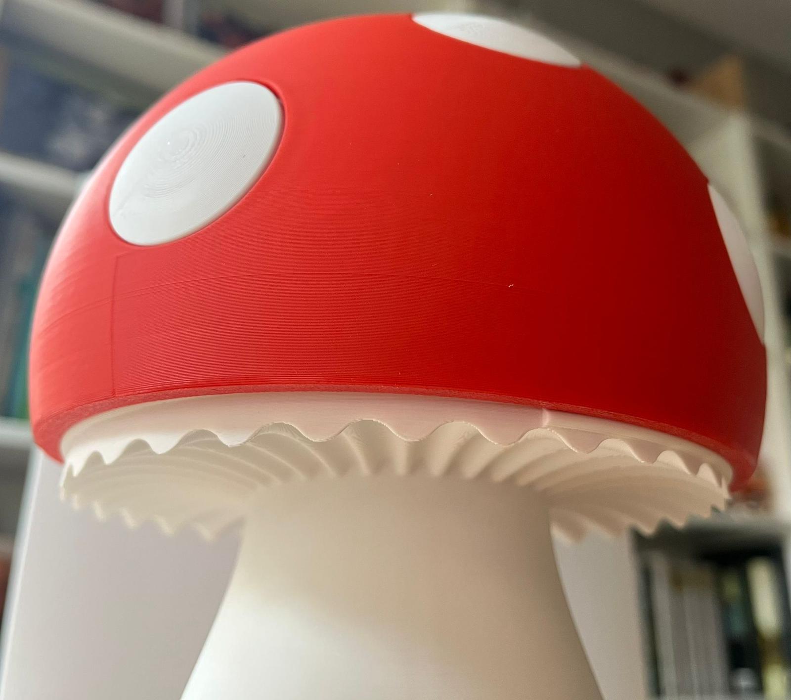 Lámpara Hongo Mario Bros