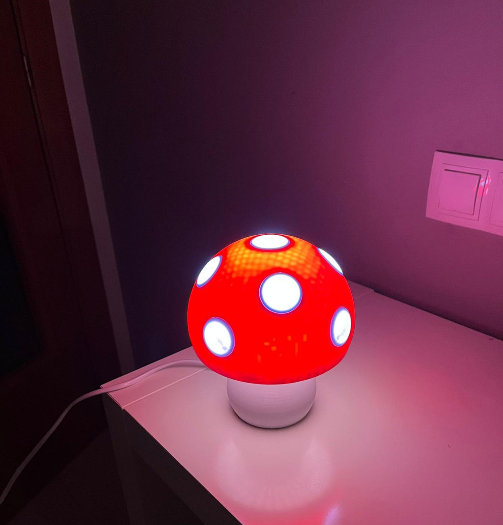 Lámpara Hongo Mario Bros
