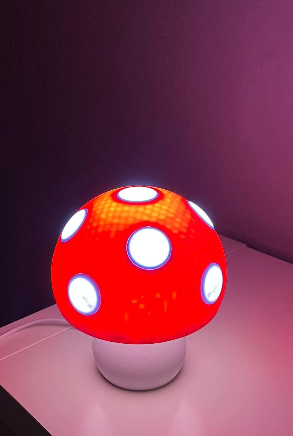 Lámpara Hongo Mario Bros