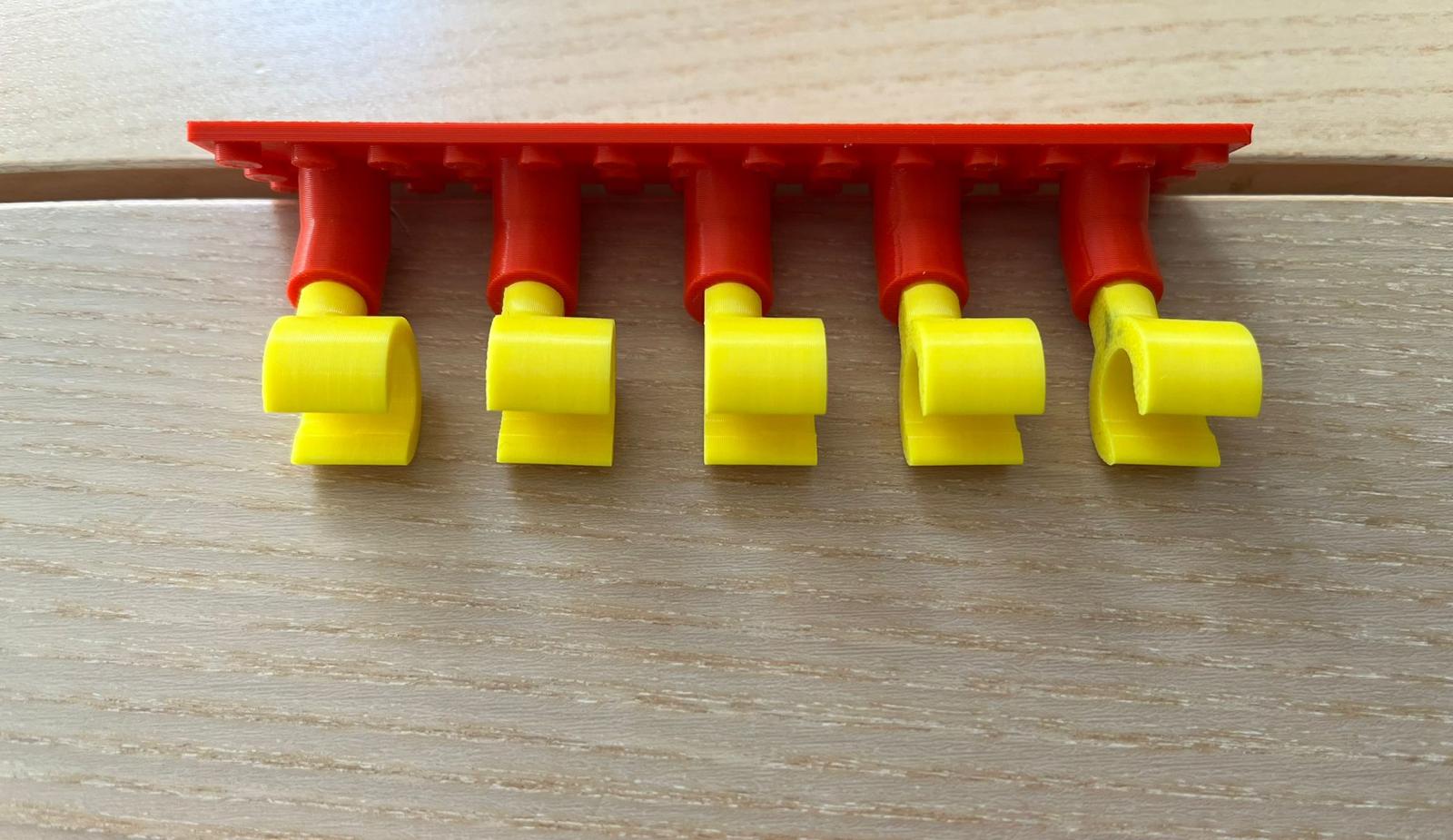 Soporte para llaveros Lego